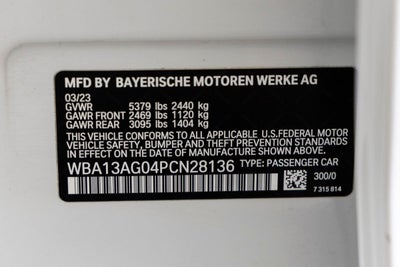 2023 BMW 5 Series 530e iPerformance