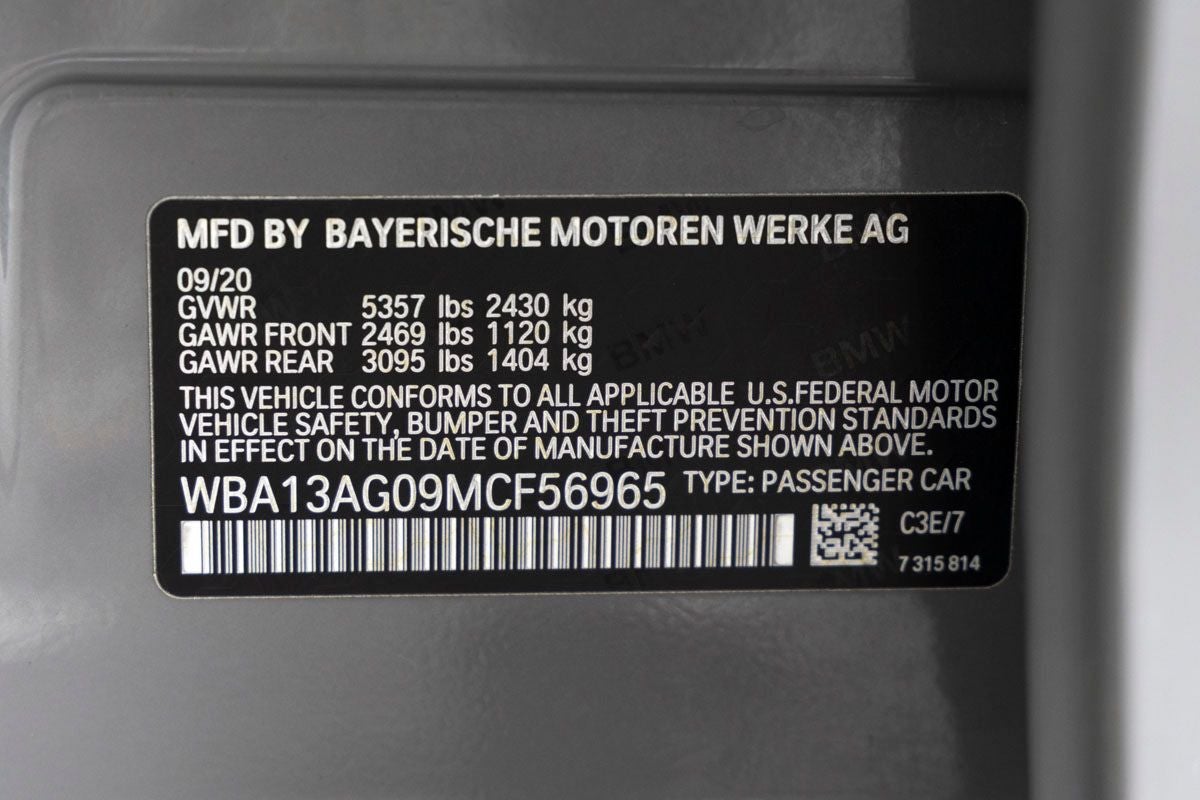 2021 BMW 530e 530e iPerformance