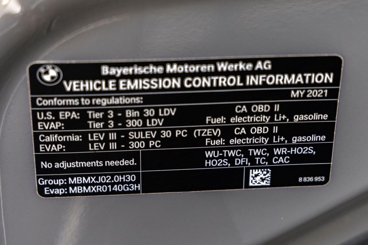 2021 BMW 530e 530e iPerformance