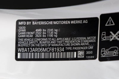 2021 BMW 4 Series M440i xDrive
