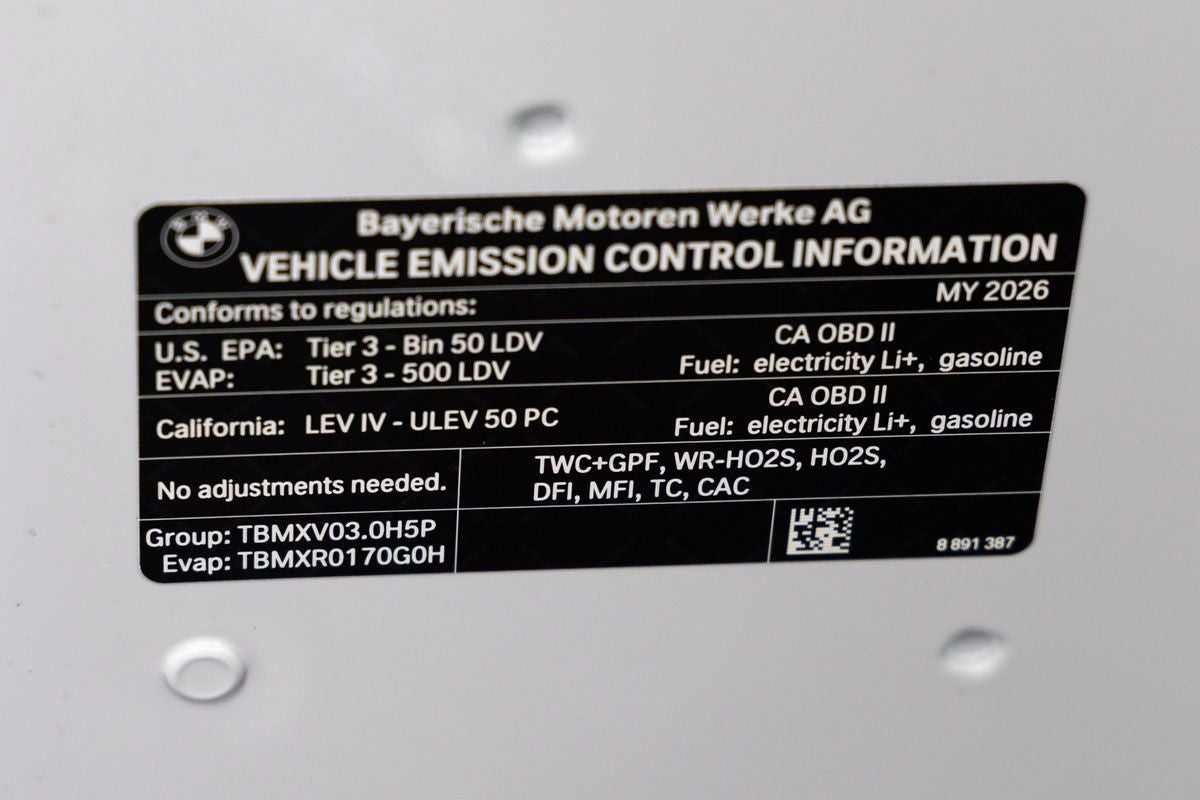 2026 BMW 550e 550e xDrive