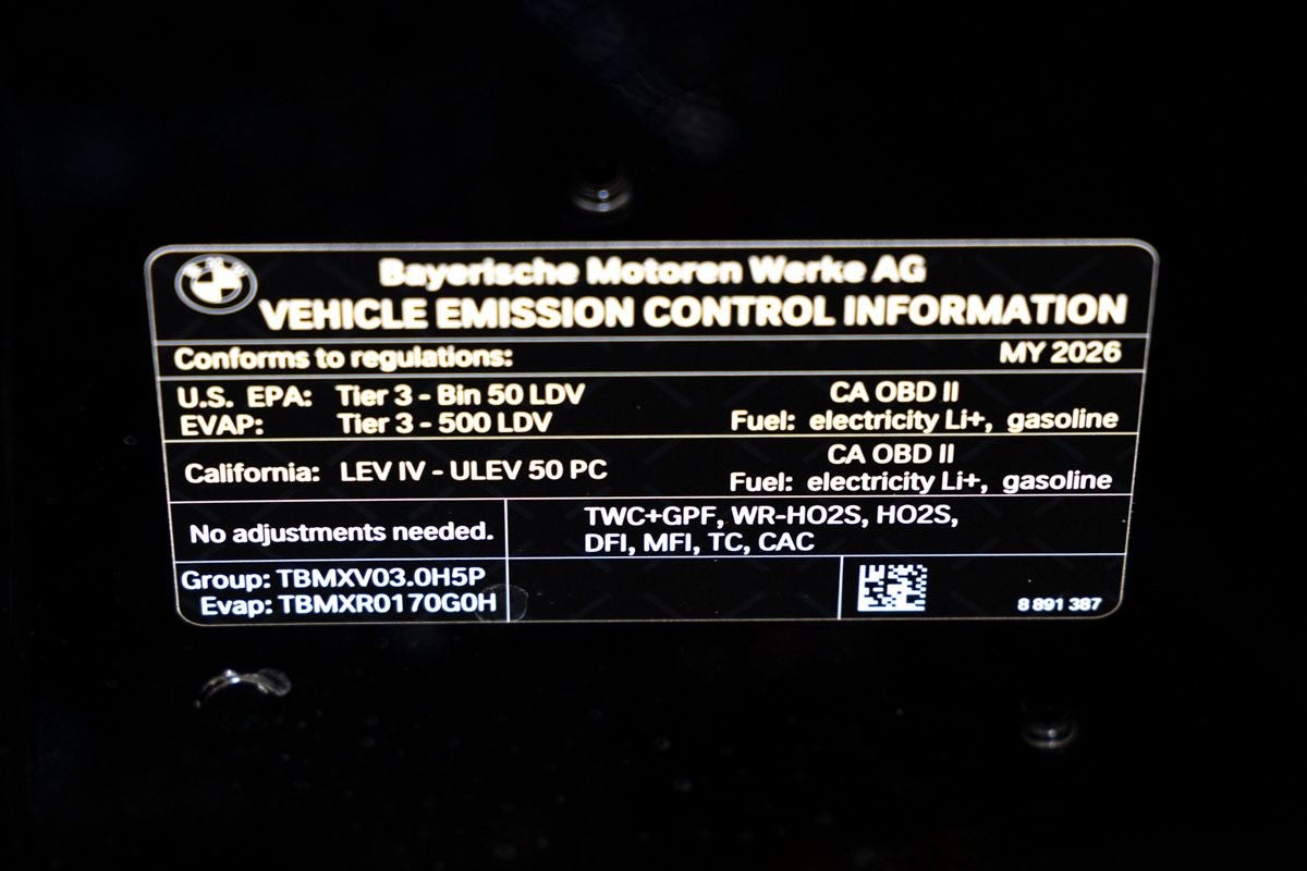 2026 BMW 550e 550e xDrive