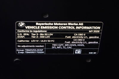 2026 BMW 550e xDrive 550e xDrive