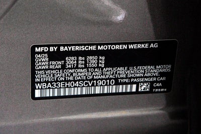 2025 BMW 7 Series 740i xDrive