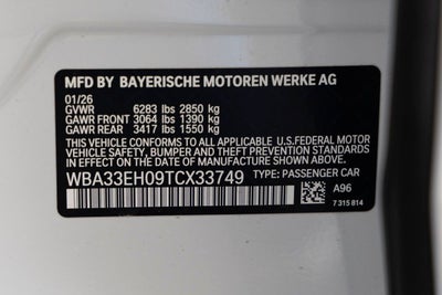 2026 BMW 740i 740i xDrive