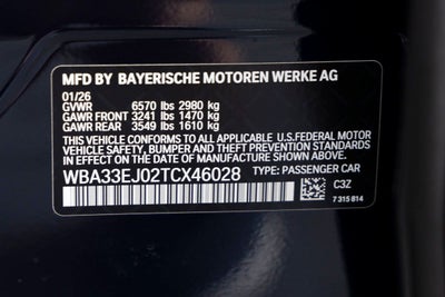 2026 BMW 760i 760i xDrive