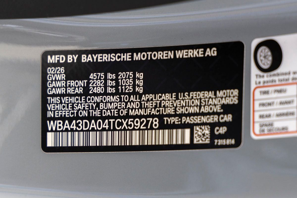 2026 BMW 4 Series 430i