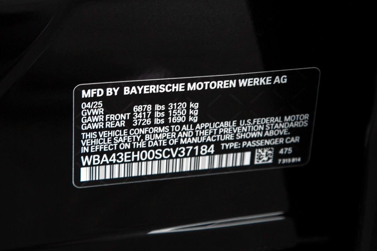 2025 BMW 750e xDrive 750e xDrive