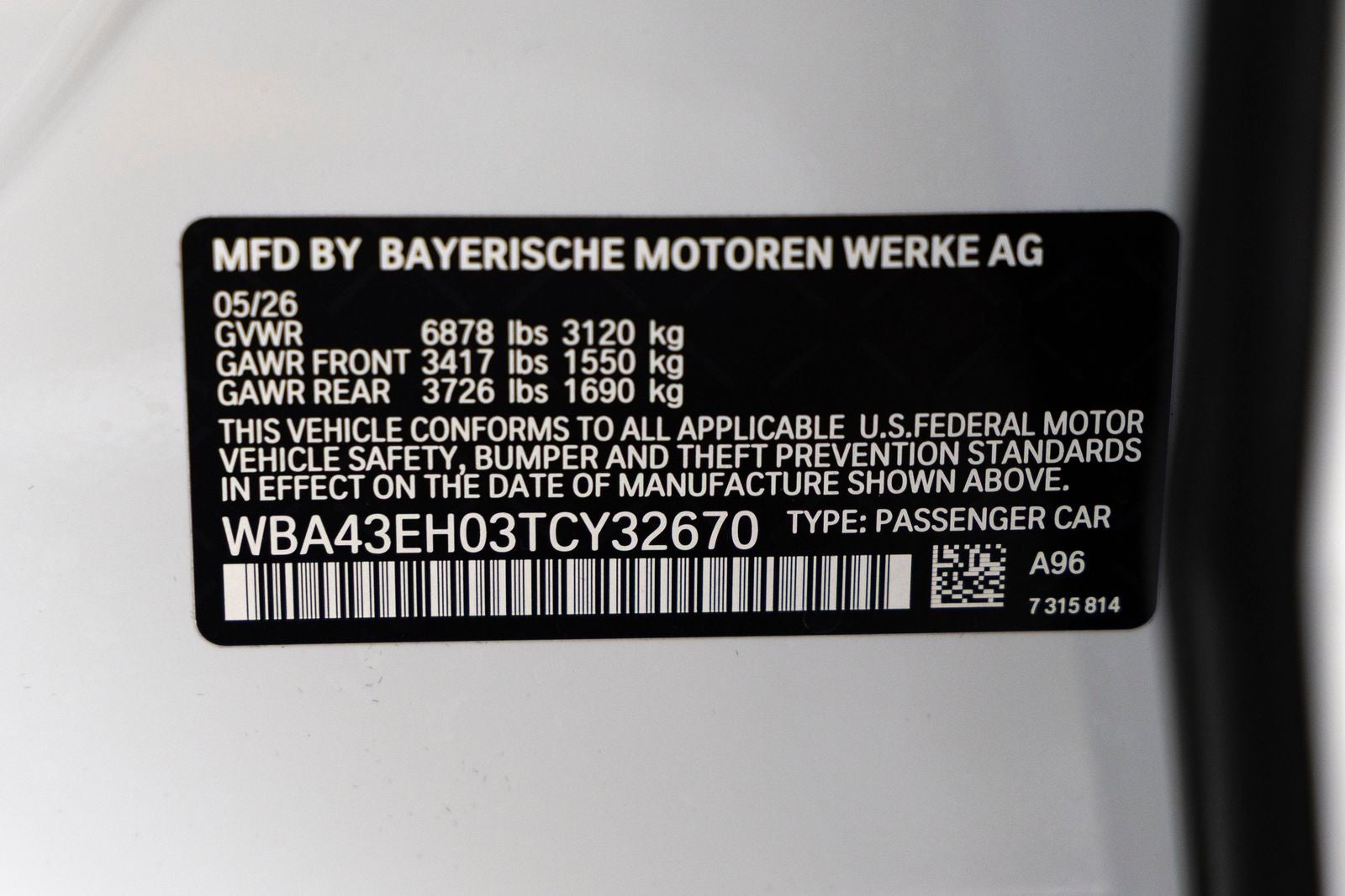 2026 BMW 750e xDrive 750e xDrive