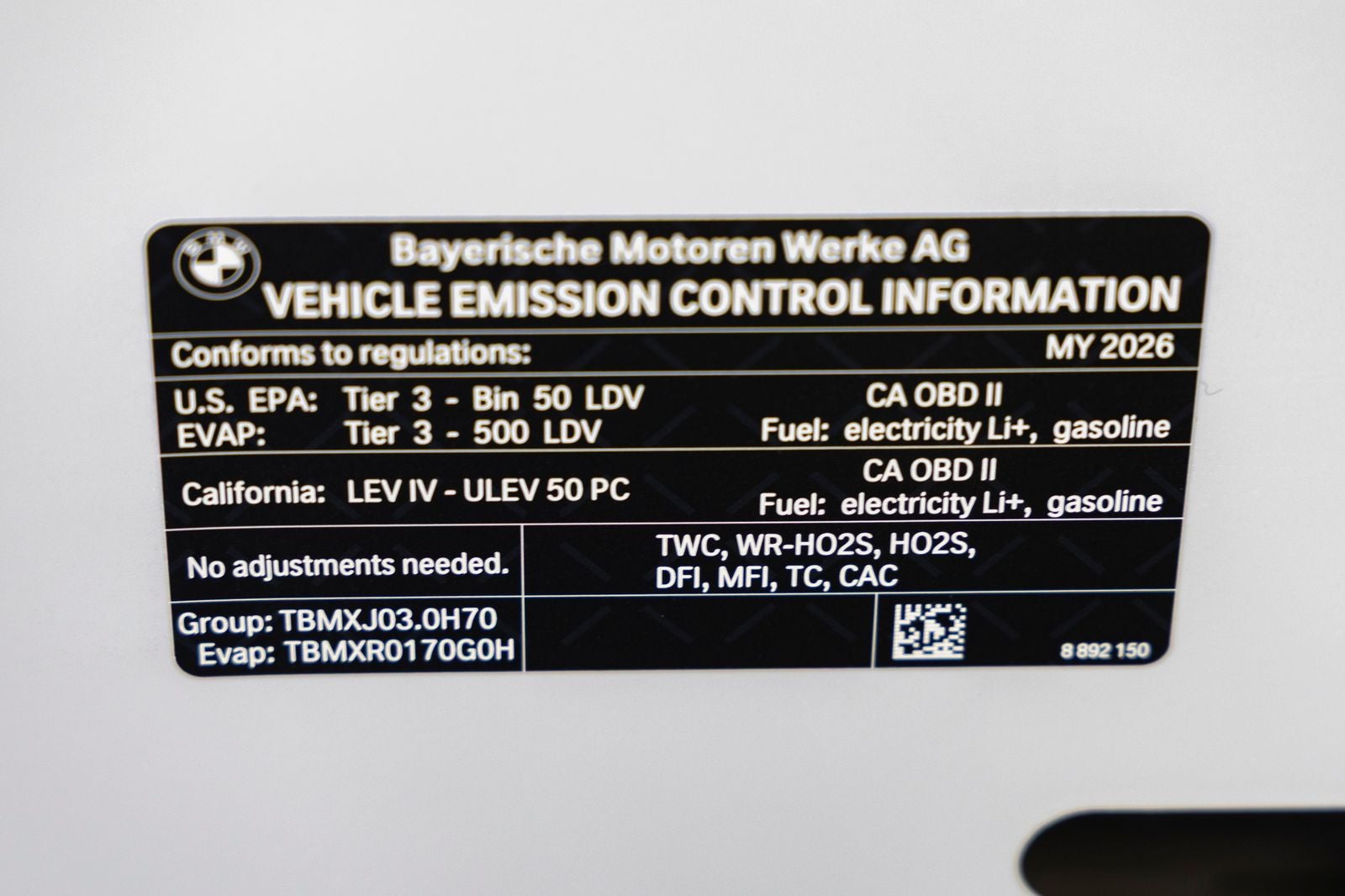 2026 BMW 750e xDrive 750e xDrive