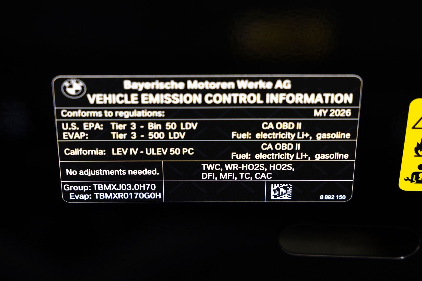 2026 BMW 750e xDrive 750e xDrive