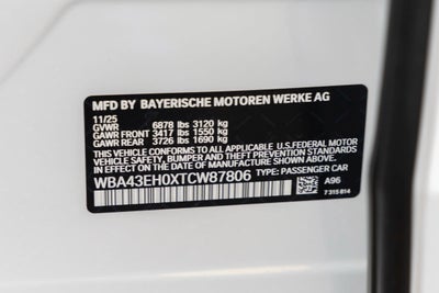 2026 BMW 750e xDrive 750e xDrive