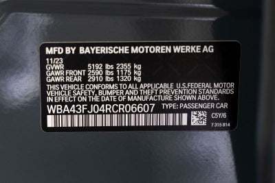 2024 BMW 530i 530i