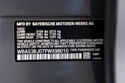 2023 BMW 540i 540i