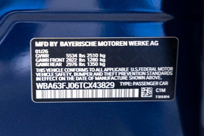 2026 BMW 5 Series 540i xDrive