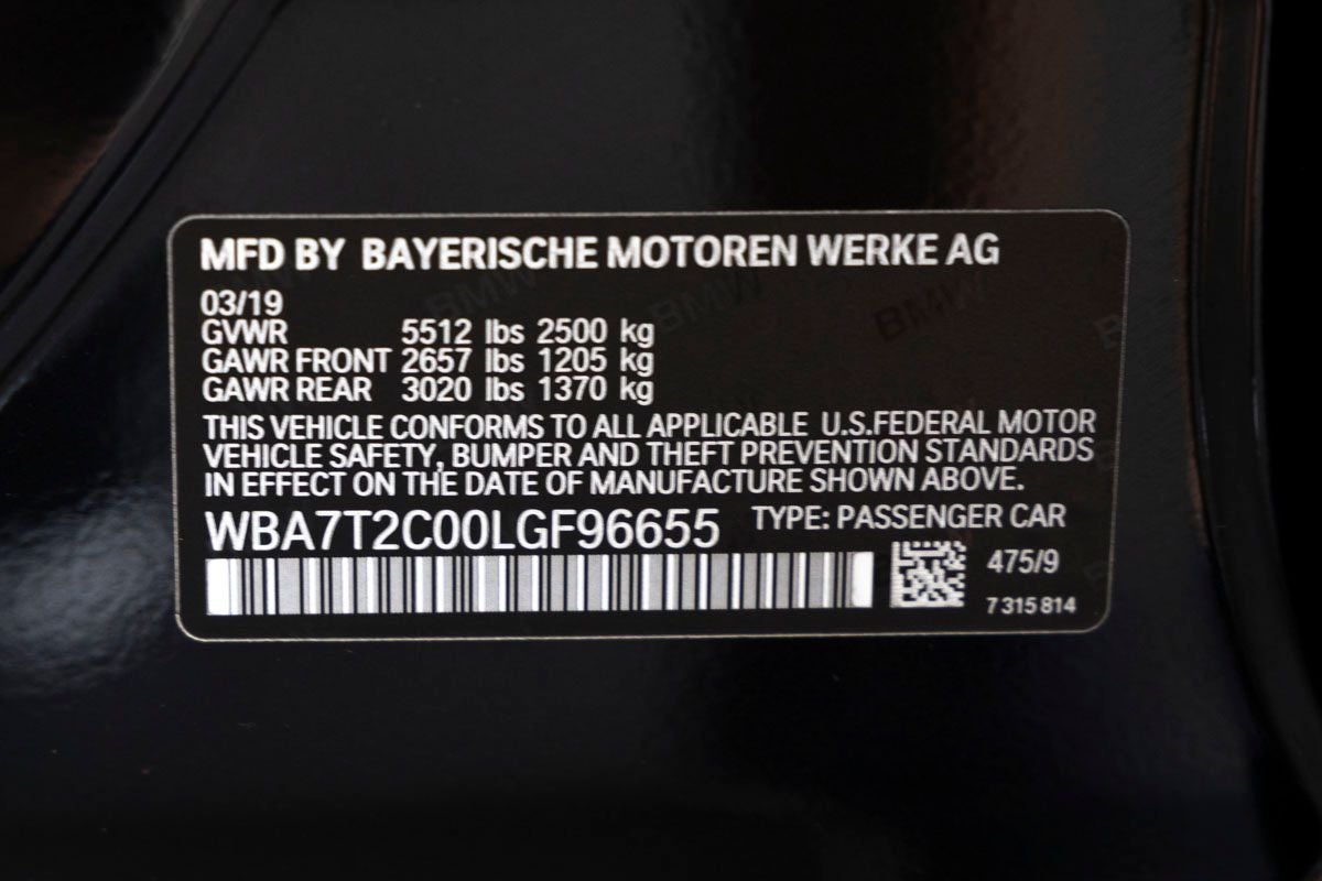 2020 BMW 740i 740i
