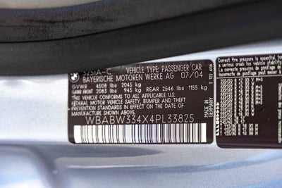 2004 BMW 323Ci 325Ci