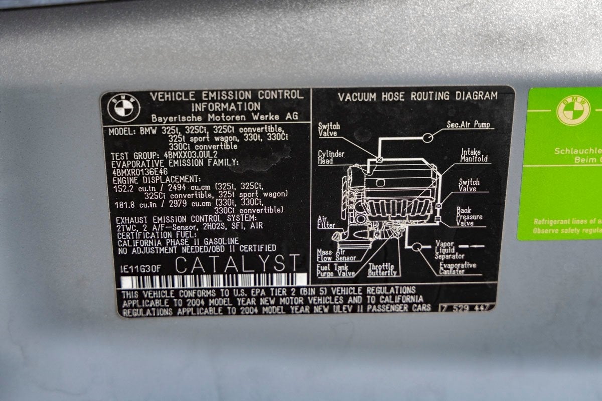 2004 BMW 323Ci 325Ci