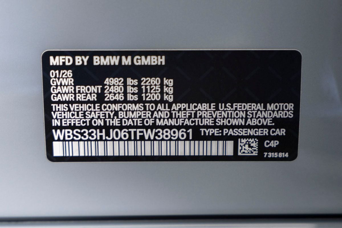 2026 BMW M3 Competition