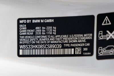 2025 BMW M4 Competition
