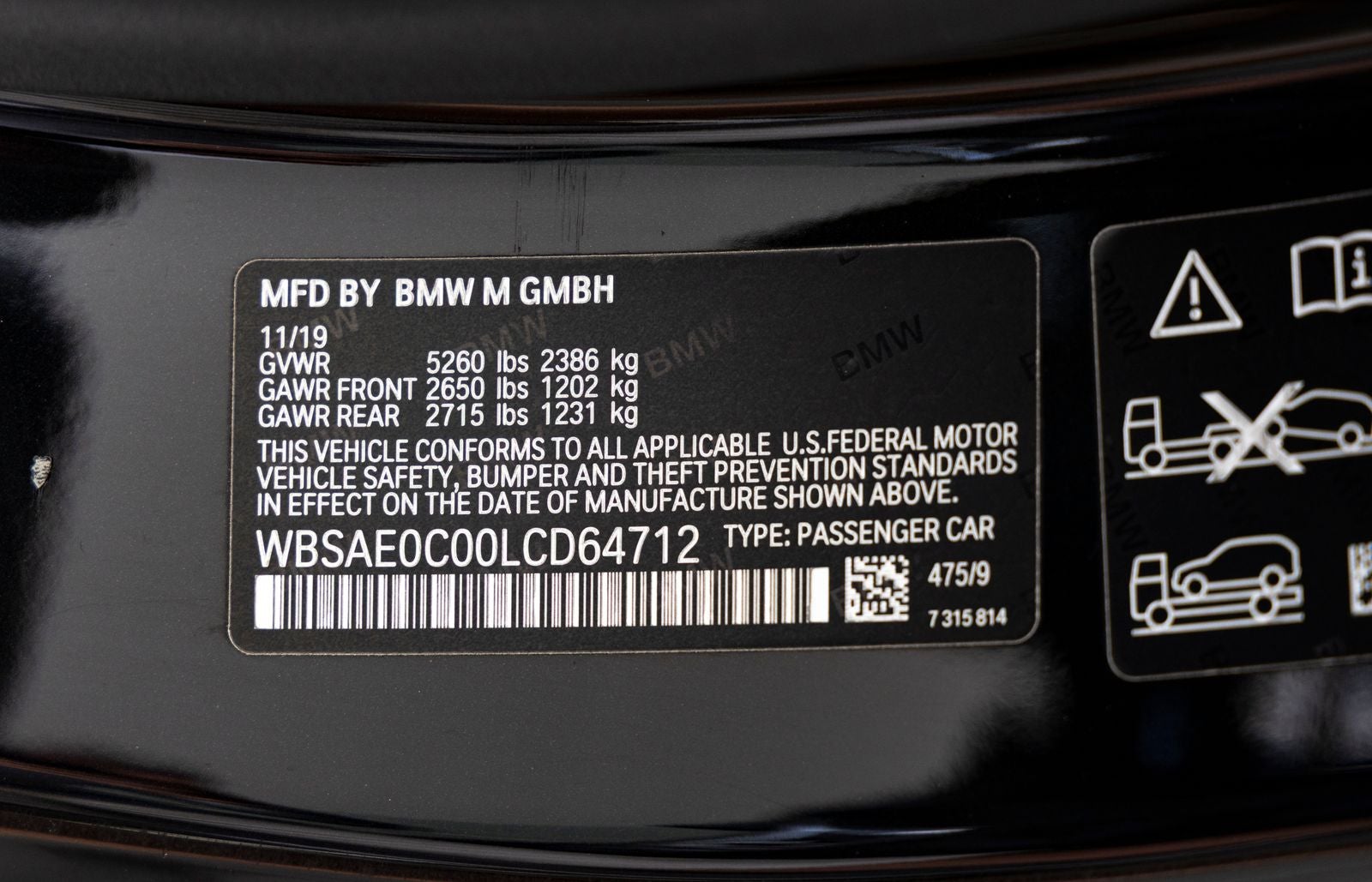 2020 BMW M8 Base