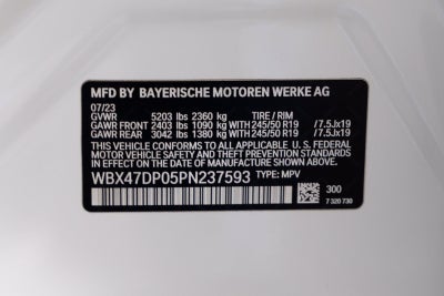 2023 BMW X3 sDrive30i