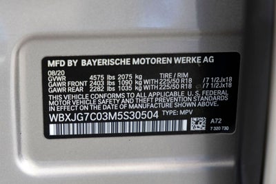 2021 BMW X1 sDrive28i