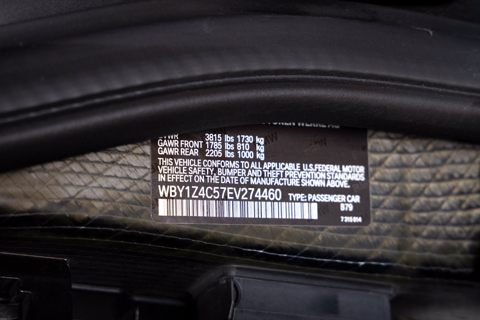 2014 BMW i3 with Range Extender