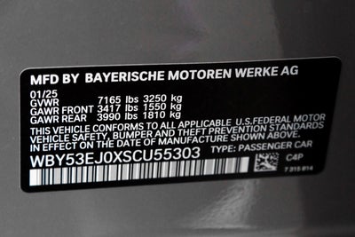 2025 BMW i7 xDrive60 xDrive60