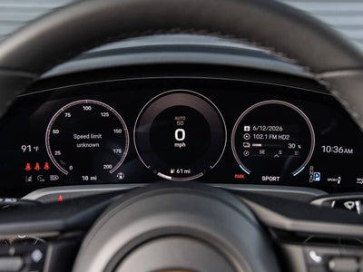 2026 Porsche Taycan Black Edition