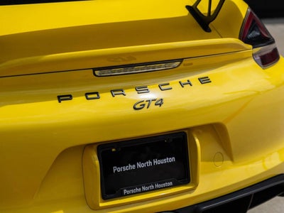 2016 Porsche Cayman GT4