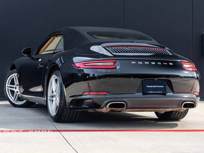 2017 Porsche 911 Carrera Cabriolet