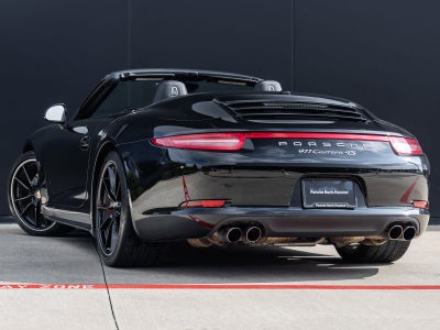 2013 Porsche 911 Carrera 4S Cabriolet