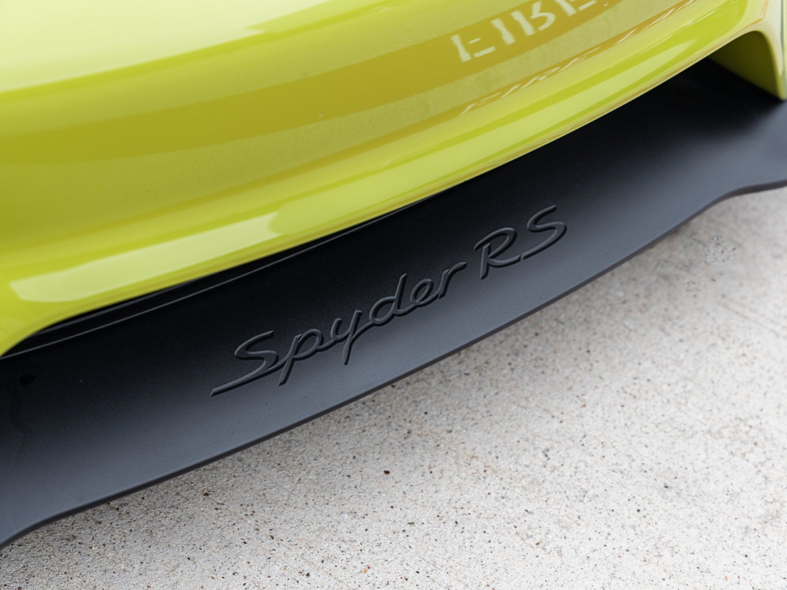 2025 Porsche 718 Spyder RS