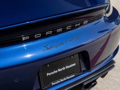 2025 Porsche 718 Spyder 718 Spyder RS