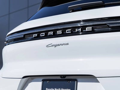 2026 Porsche Cayenne Cayenne