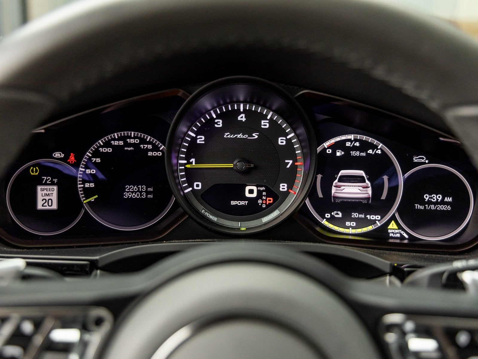 2022 Porsche Cayenne E-Hybrid Cayenne Turbo S E-Hybrid (MY22)