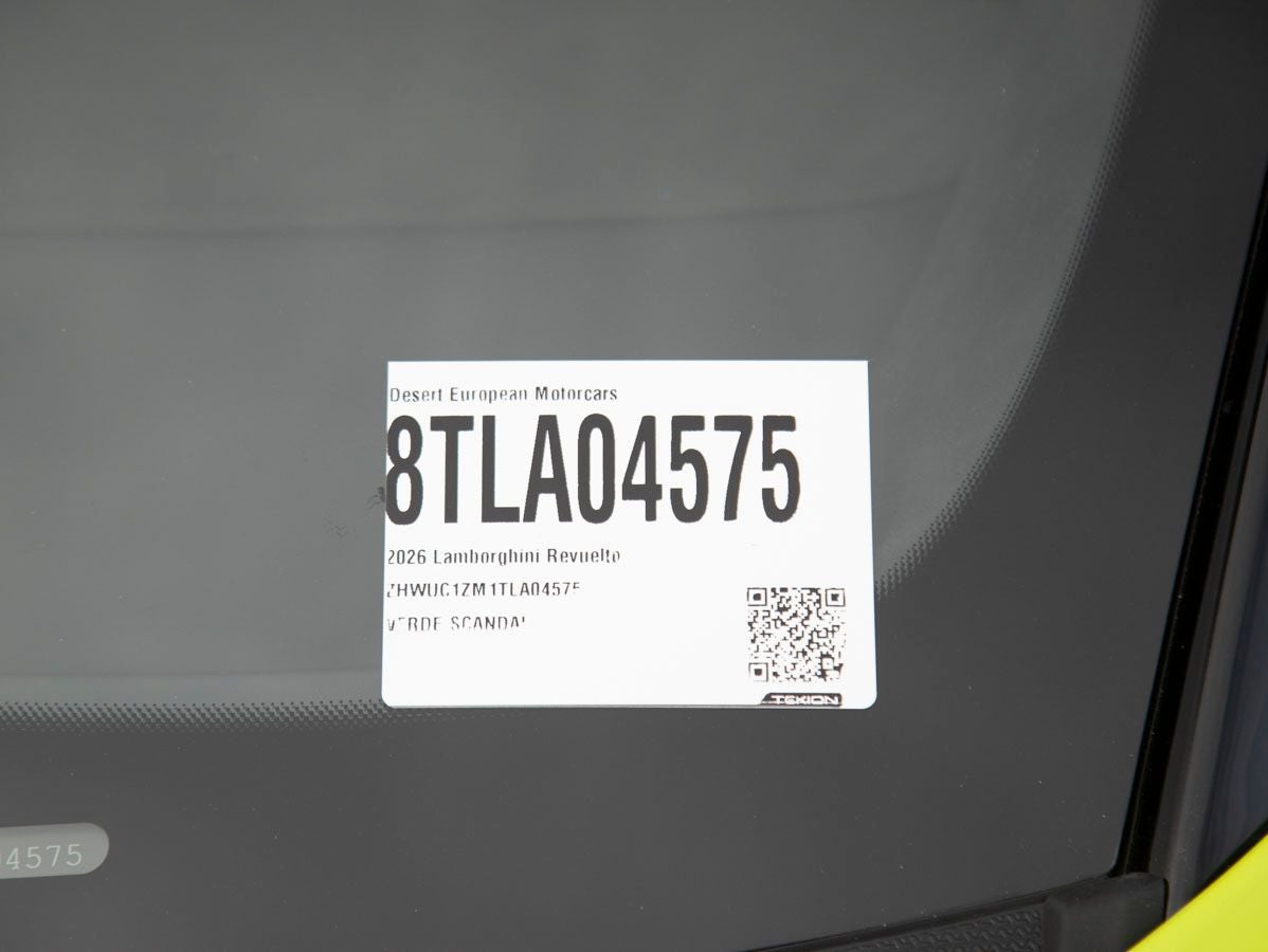 2026 Lamborghini Revuelto Base