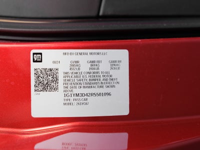 2024 Chevrolet Corvette E-Ray 3LZ