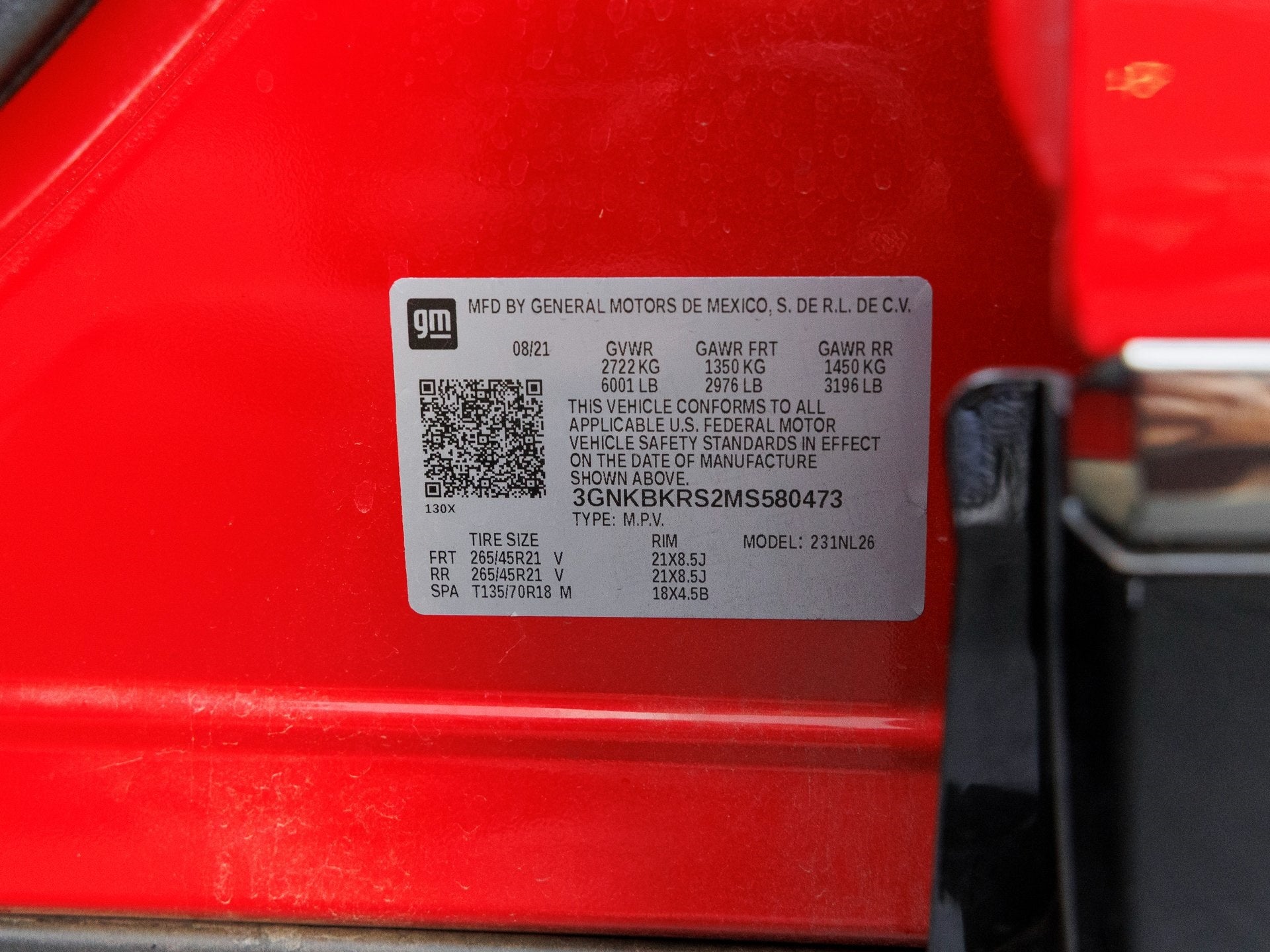 2021 Chevrolet Blazer RS