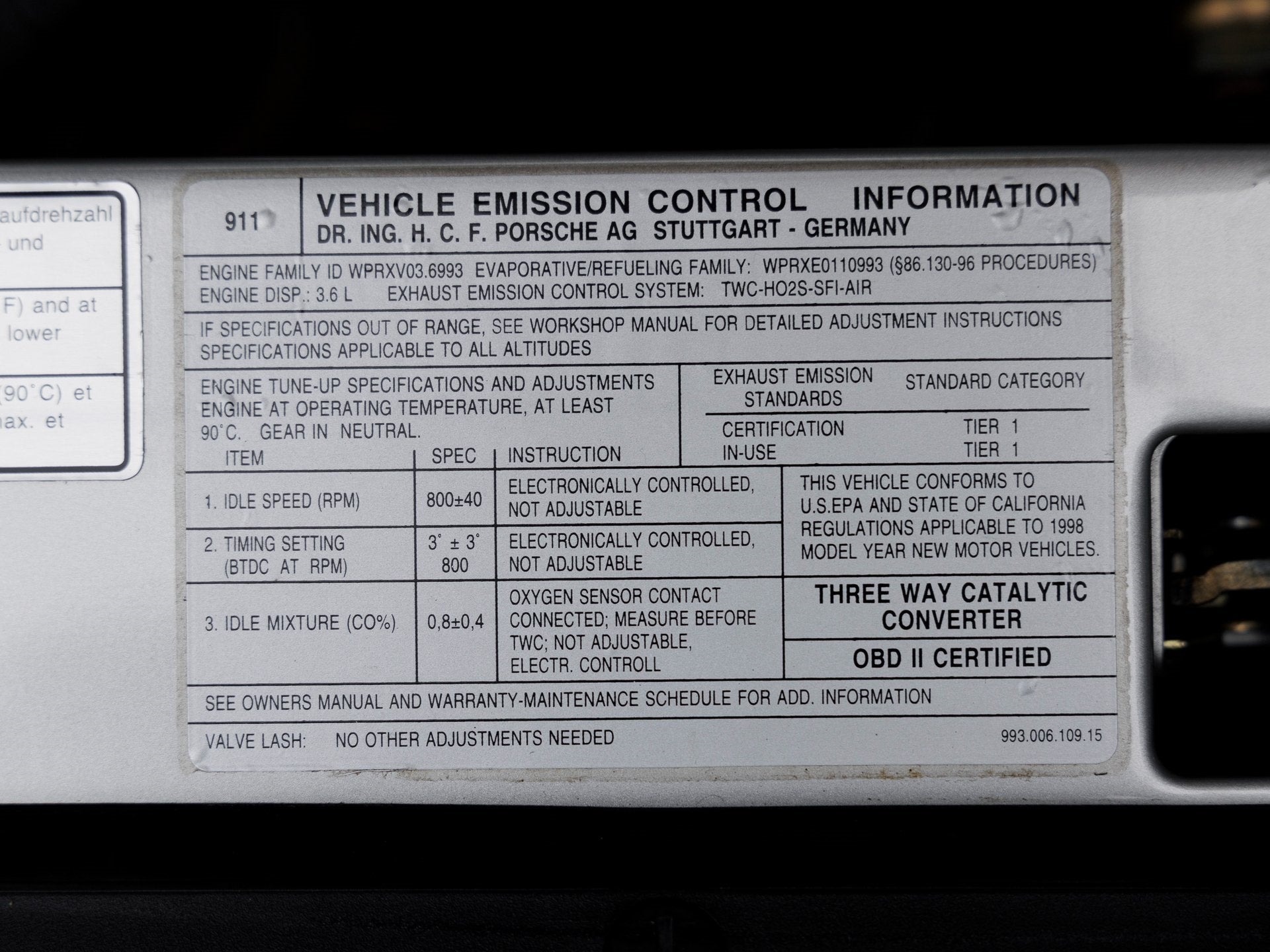 1998 Porsche 911 911 Carrera 4S Coupe