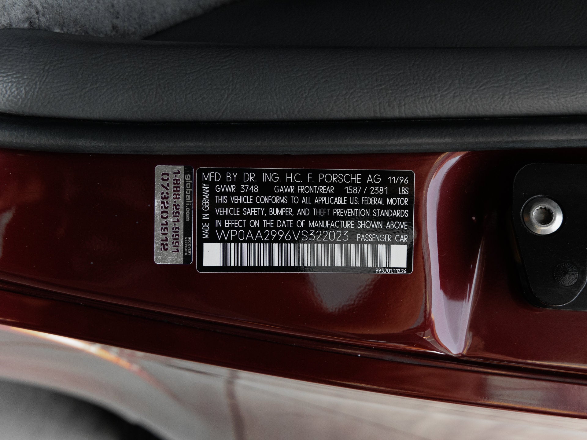1997 Porsche 911 911 Carrera S