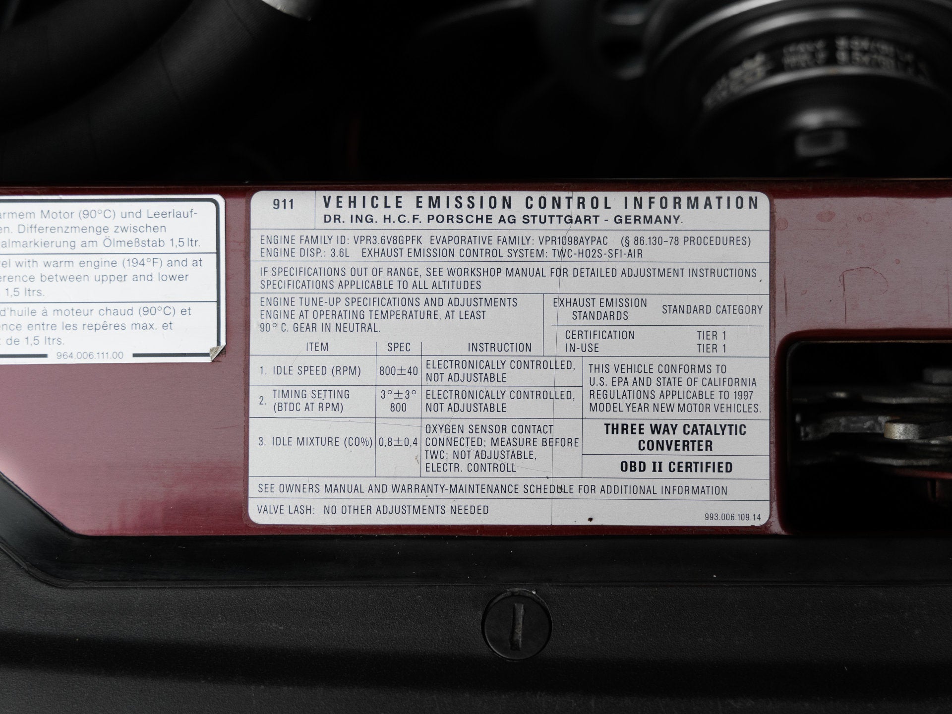 1997 Porsche 911 911 Carrera S