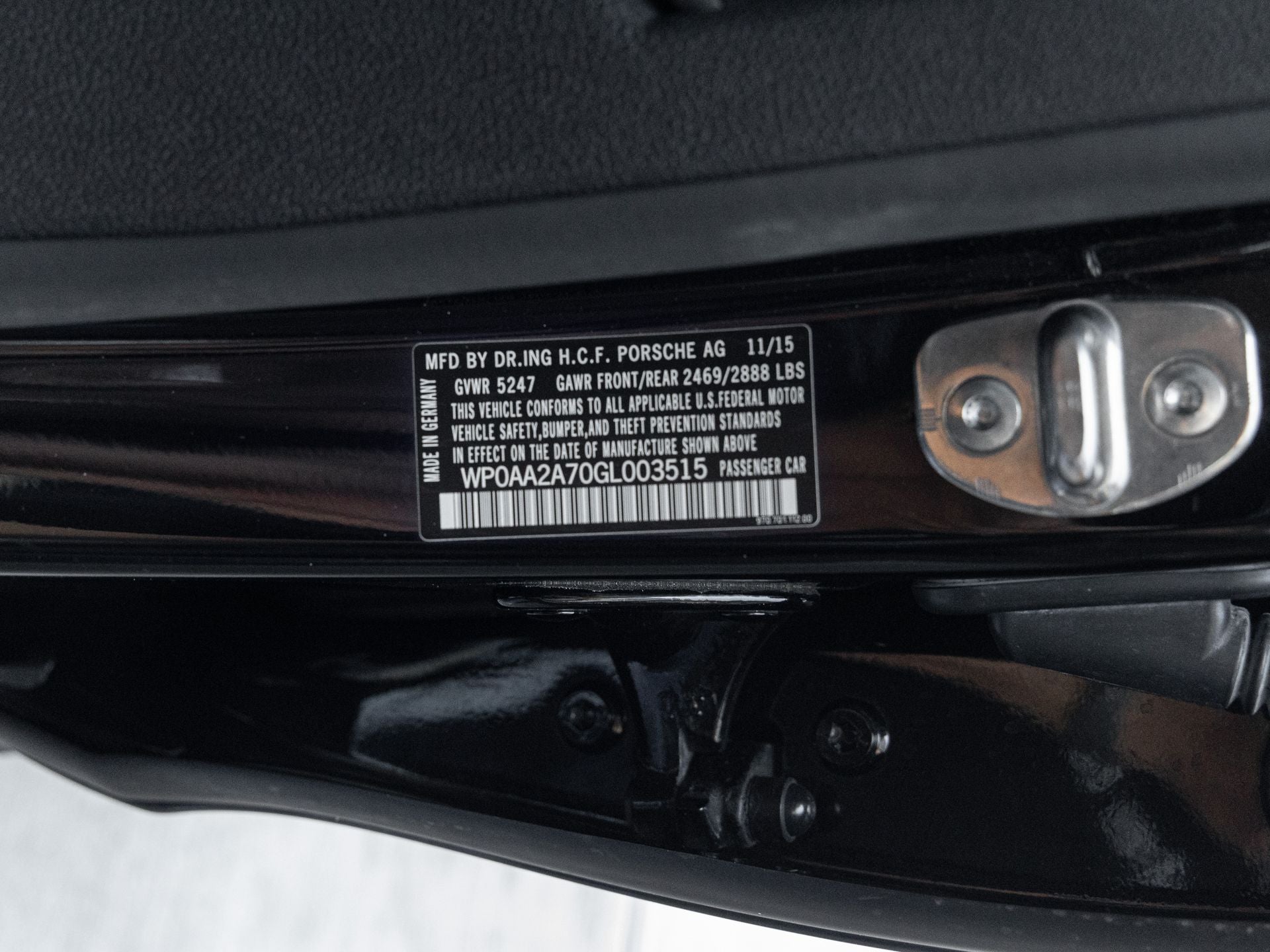 2016 Porsche Panamera Panamera