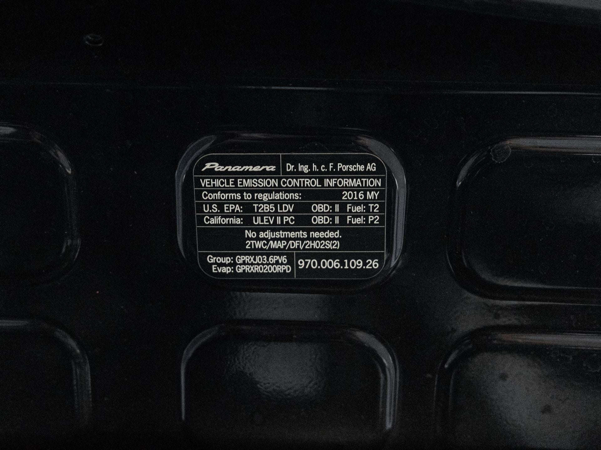 2016 Porsche Panamera Panamera