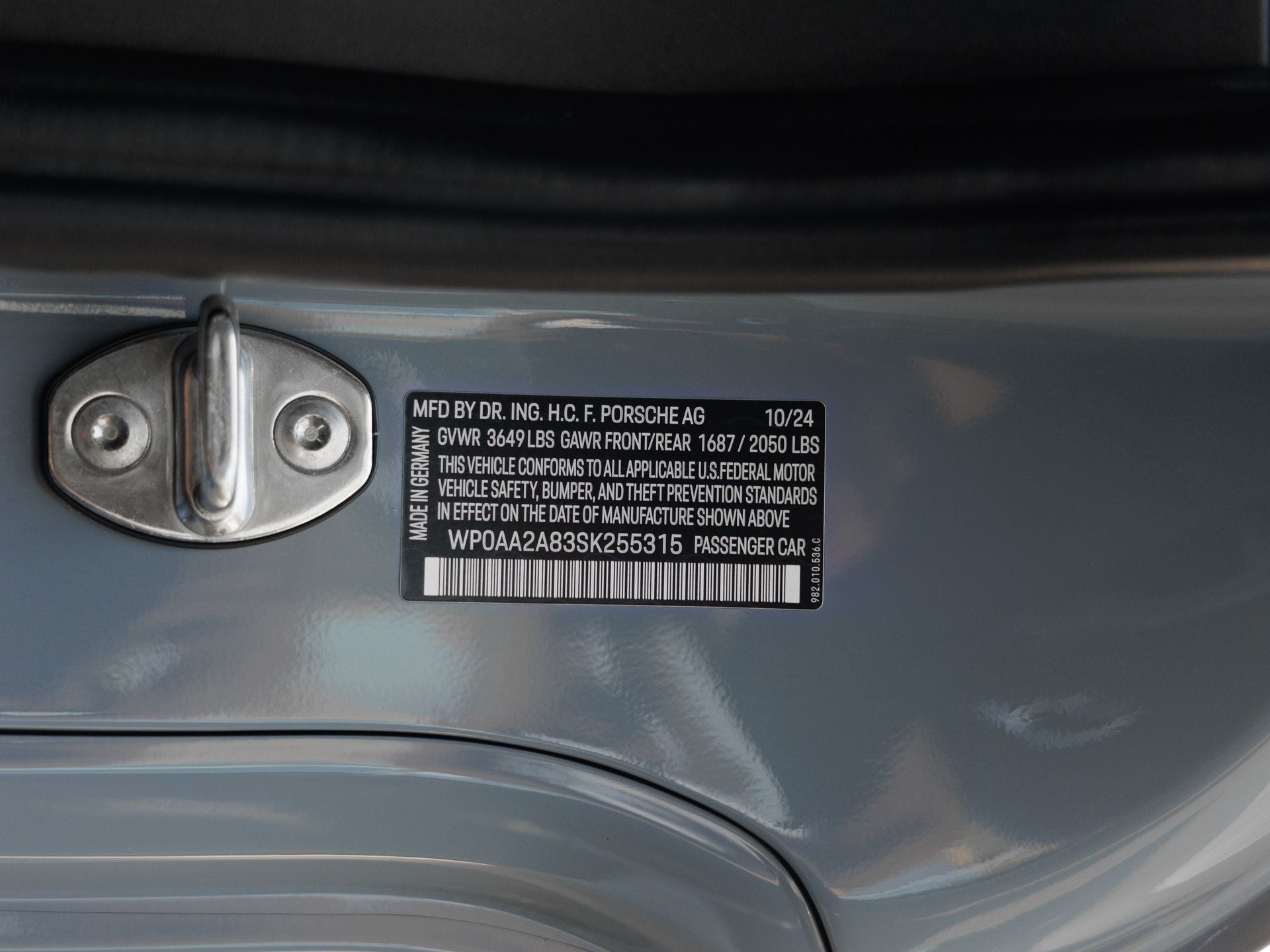 2025 Porsche 718 718 Cayman Style Edition