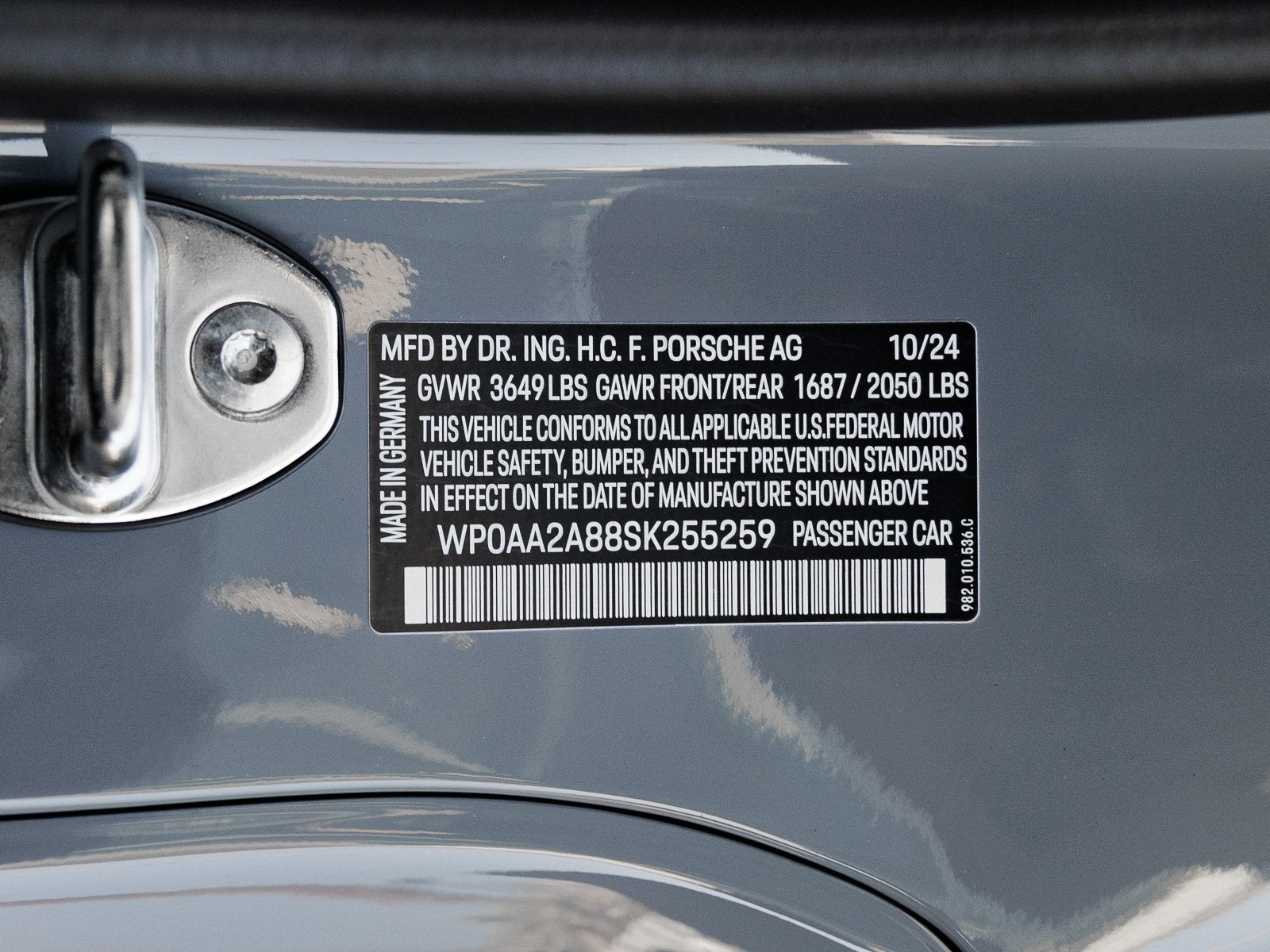 2025 Porsche 718 Cayman Base