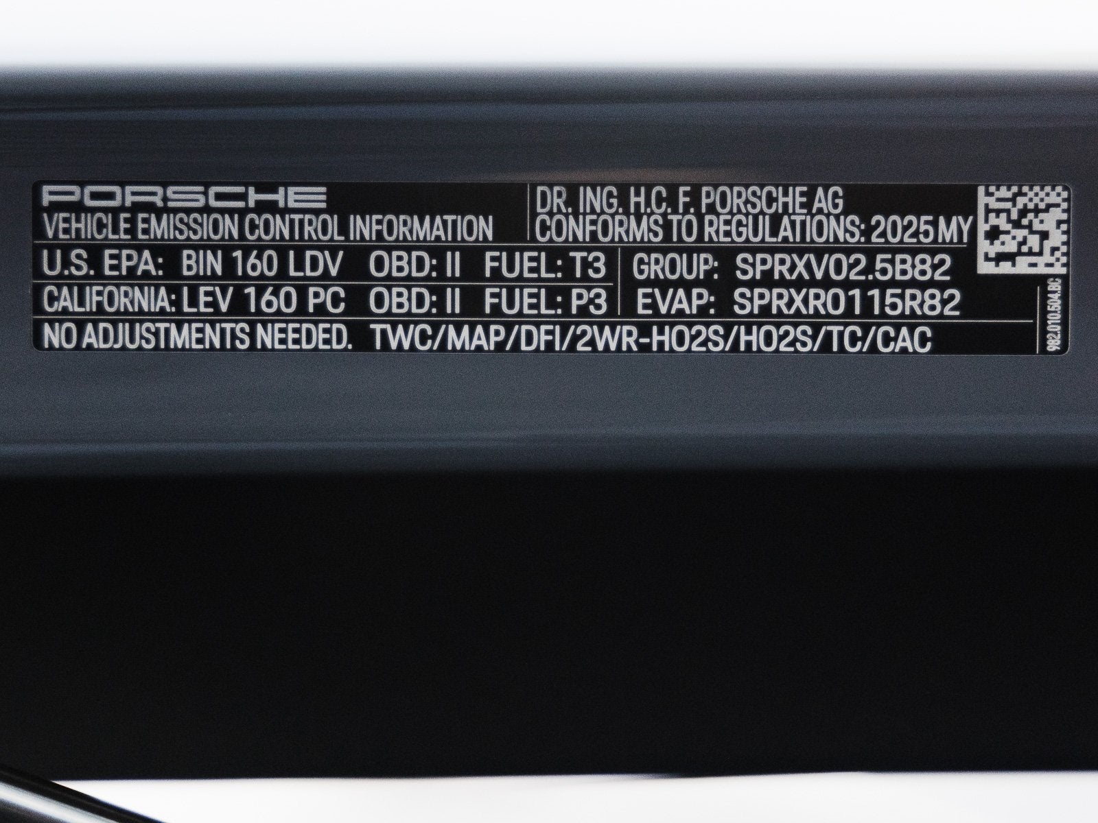 2025 Porsche 718 Cayman Base