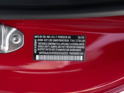 2025 Porsche 911 Carrera