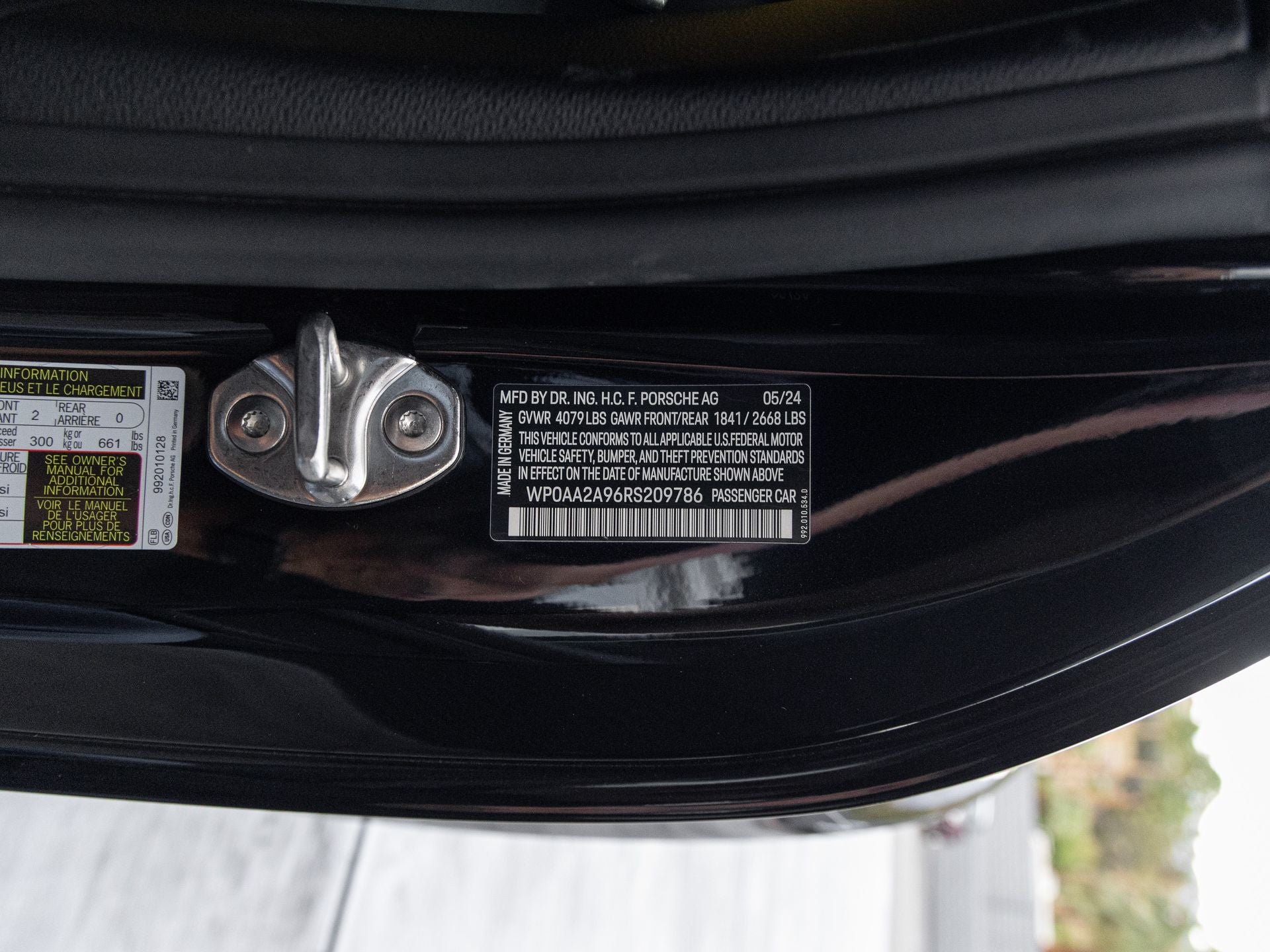 2024 Porsche 911 911 Carrera T (MY24)